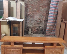 Kệ tivi gỗ tự nhiên 100%, vân gỗ đẹp