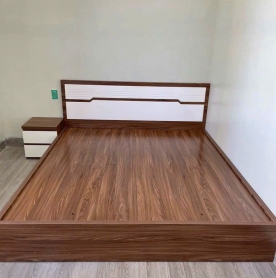 GIƯỜNG GỖ CÔNG NGHIỆP HIỆN ĐẠI – MẪU MỚI NHẤT 2025